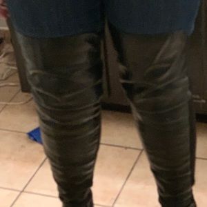 High heels thigh boots 4inch heel